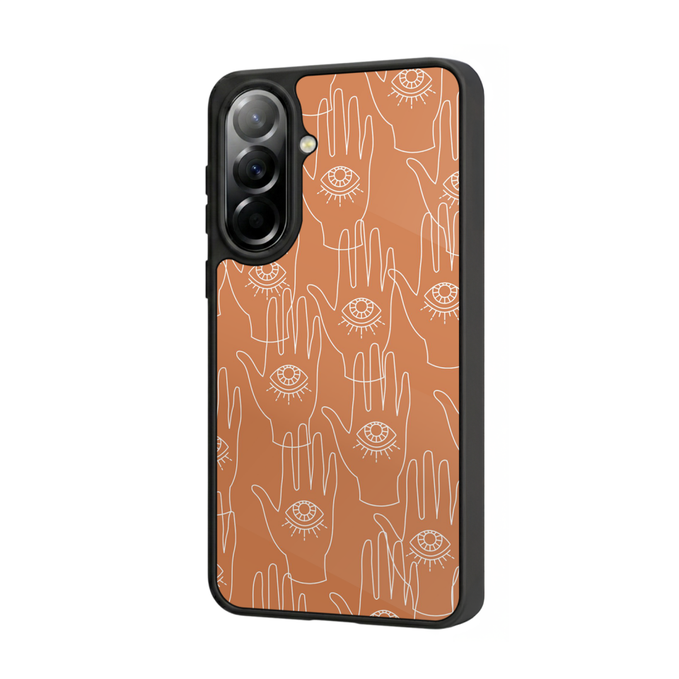 Samsung Galaxy A37 Uyumlu Line Art Tasarımlı Glossy Premium Kılıf