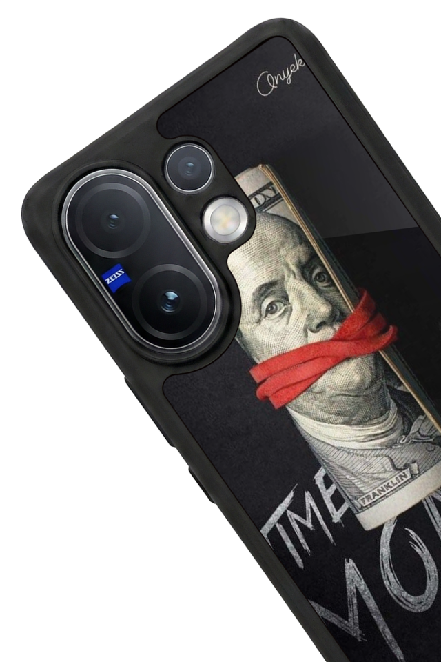 Vivo V60 Uyumlu Para Tasarımlı Glossy Premium Kılıf
