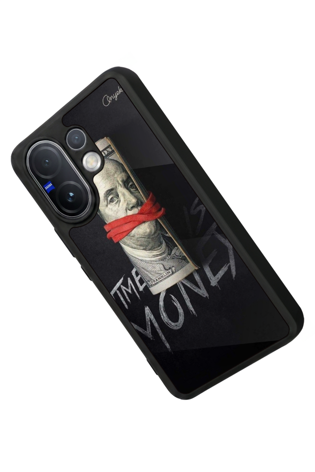 Vivo V60 Uyumlu Para Tasarımlı Glossy Premium Kılıf