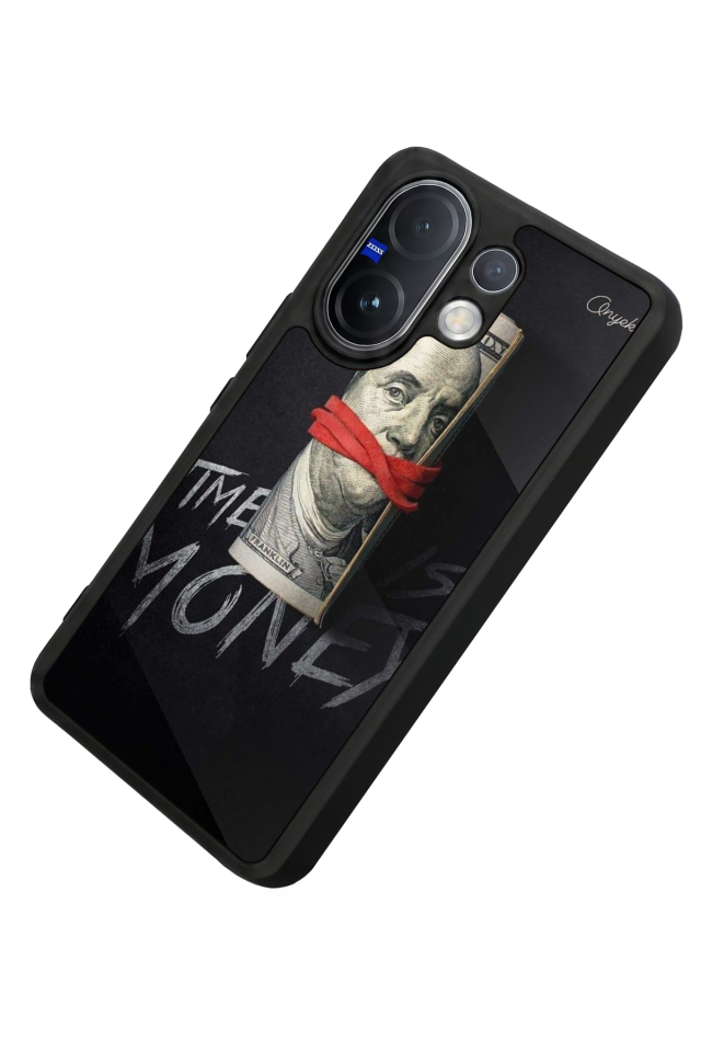 Vivo V60 Uyumlu Para Tasarımlı Glossy Premium Kılıf