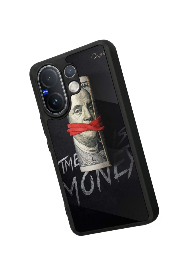 Vivo V60 Uyumlu Para Tasarımlı Glossy Premium Kılıf