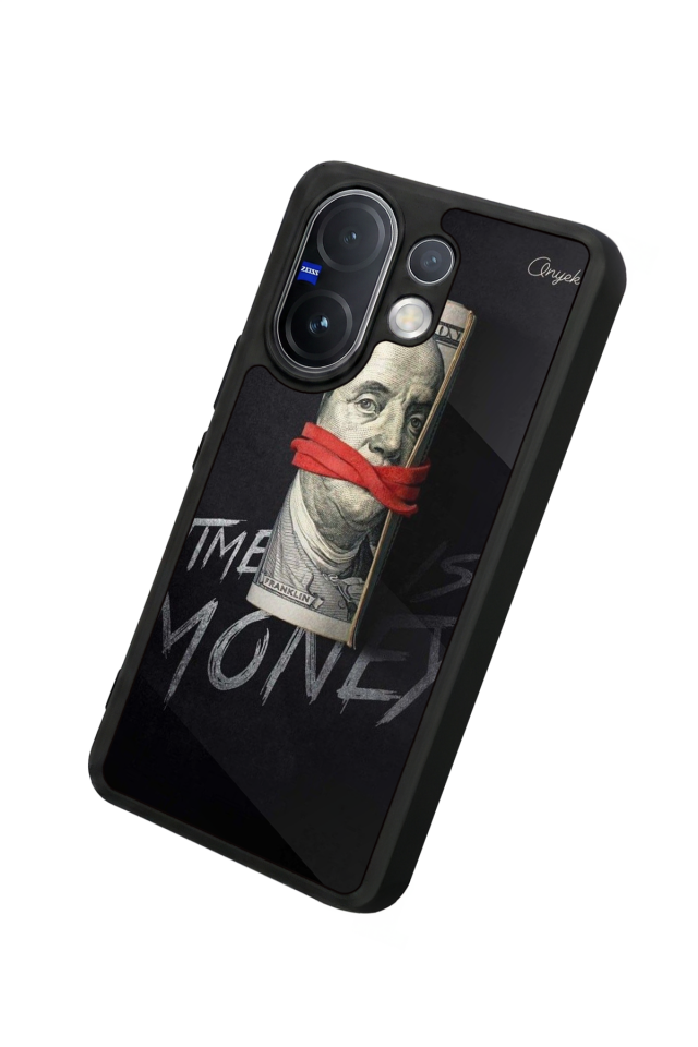 Vivo V60 Uyumlu Para Tasarımlı Glossy Premium Kılıf