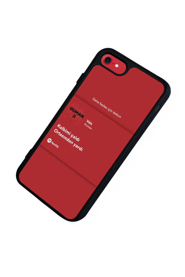 iPhone SE Uyumlu Sarki Sozleri Tasarımlı Glossy Premium Kılıf