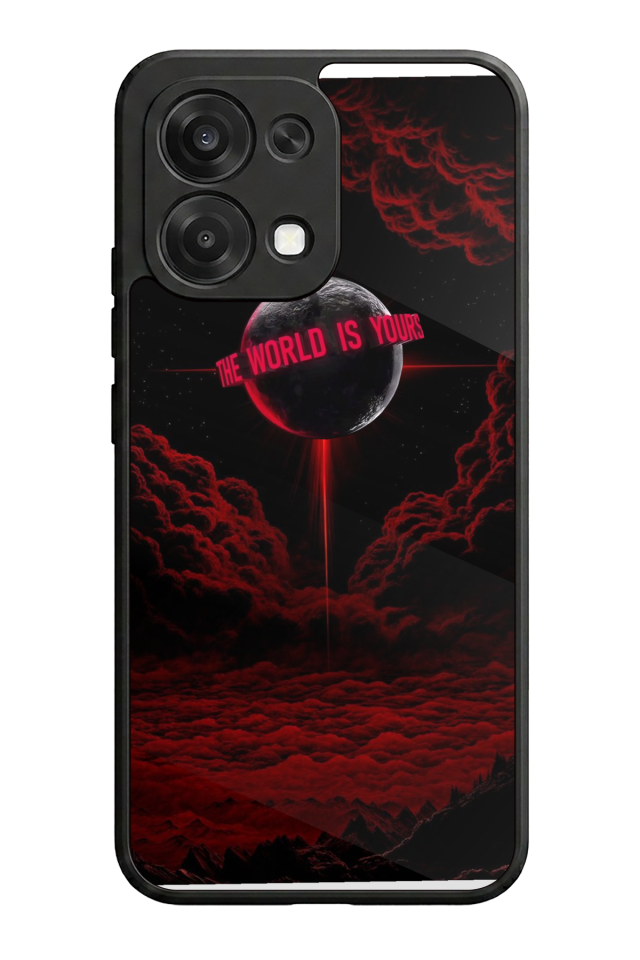 Oppo A6 Pro Uyumlu Scarface Tasarımlı Glossy Premium Kılıf