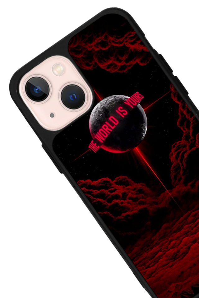 iPhone 13 Mini Uyumlu Scarface Tasarımlı Glossy Premium Kılıf