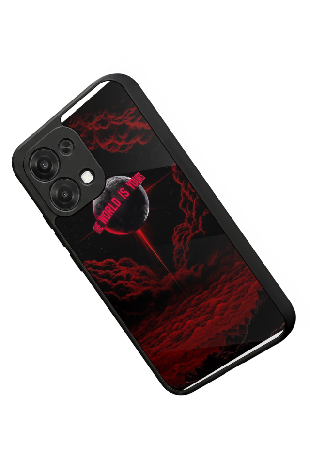 Oppo A6 Pro Uyumlu Scarface Tasarımlı Glossy Premium Kılıf