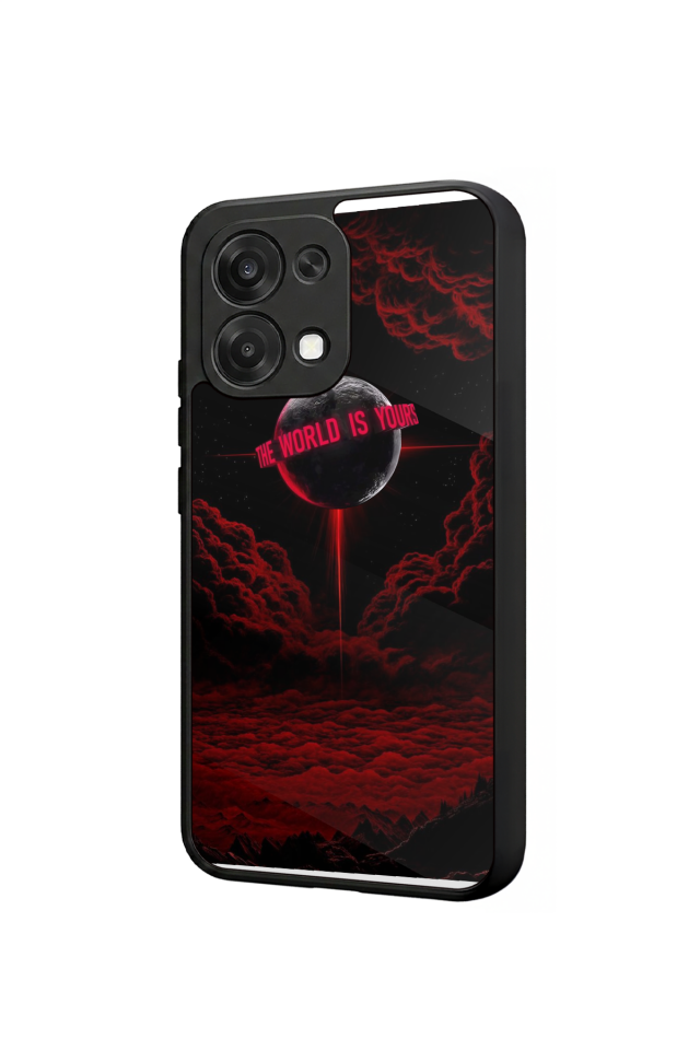 Oppo A6 Pro Uyumlu Scarface Tasarımlı Glossy Premium Kılıf