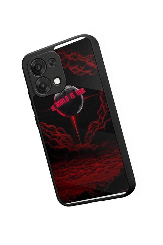 Oppo A6 Pro Uyumlu Scarface Tasarımlı Glossy Premium Kılıf