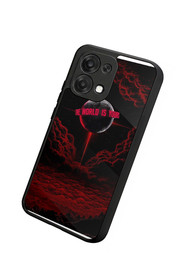 Oppo A6 Pro Uyumlu Scarface Tasarımlı Glossy Premium Kılıf