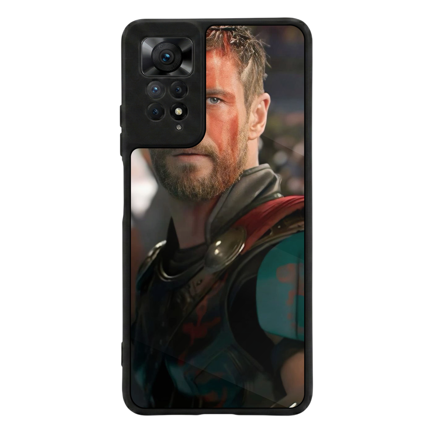 Xiaomi Redmi Note 11 Pro Uyumlu Thor Tasarımlı Glossy Premium Kılıf