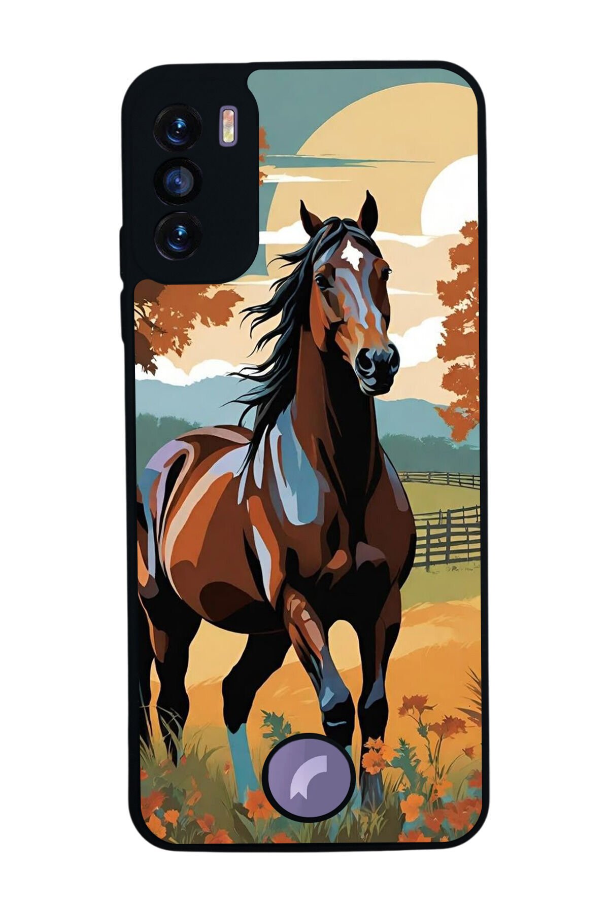 Reeder S19 Max Pro S Uyumlu At Horse Tasarımlı Glossy Premium Kılıf