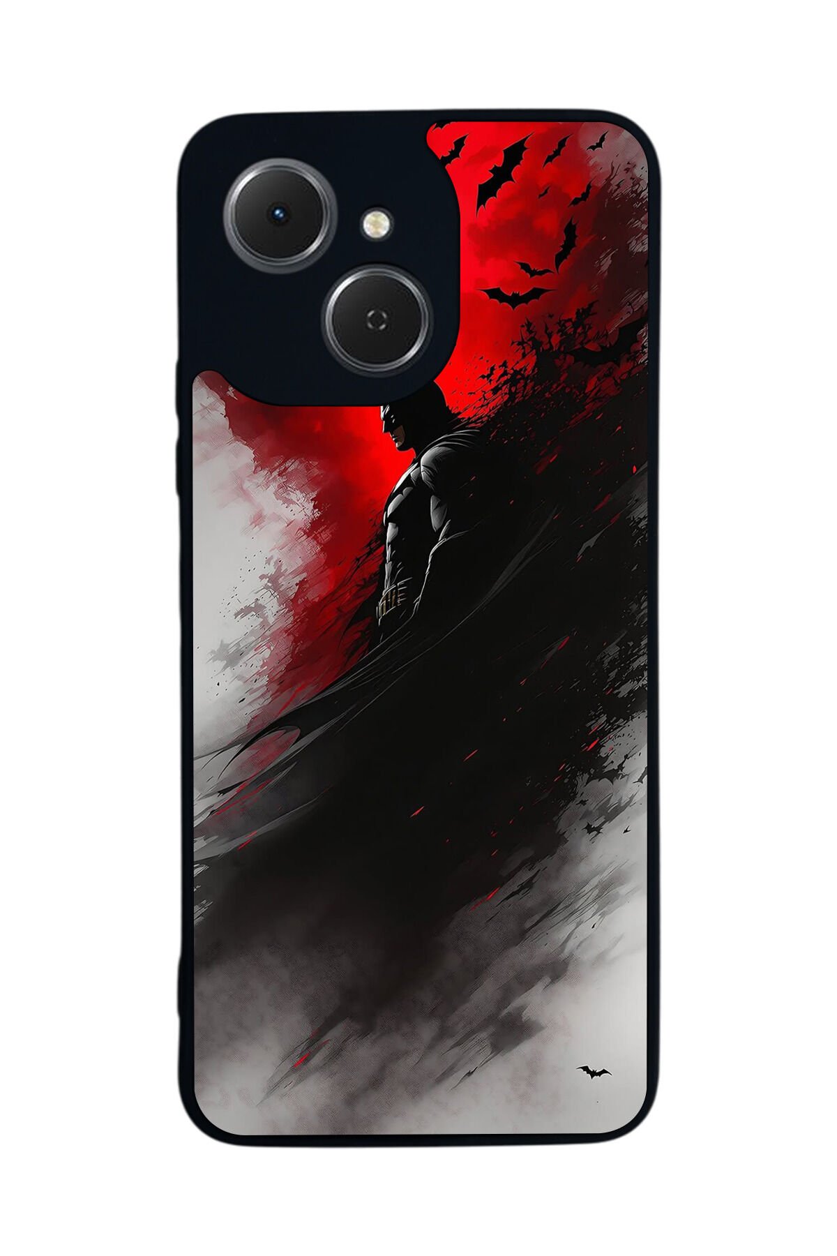 Tecno Spark 40C Uyumlu Batman Tasarımlı Glossy Premium Kılıf