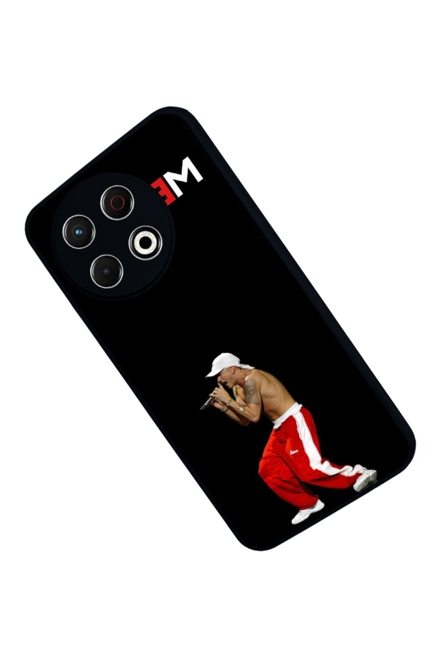 Tecno Spark 30 Pro Uyumlu Eminem Tasarımlı Glossy Premium Kılıf