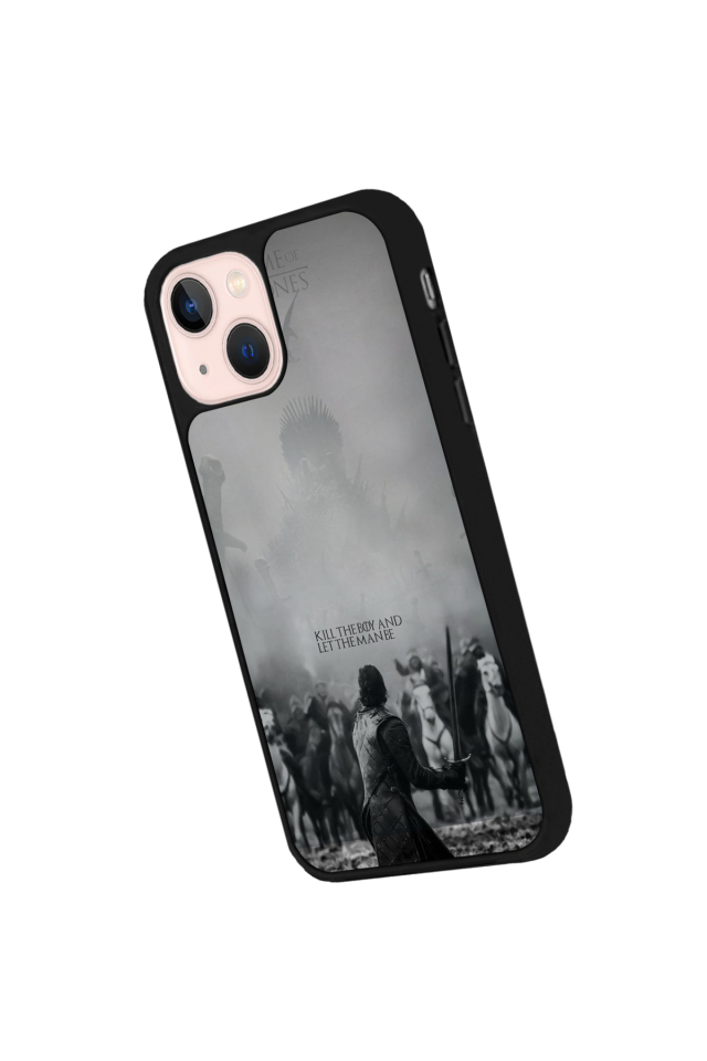iPhone 13/14 Uyumlu GameOfThrones Tasarımlı Glossy Premium Kılıf