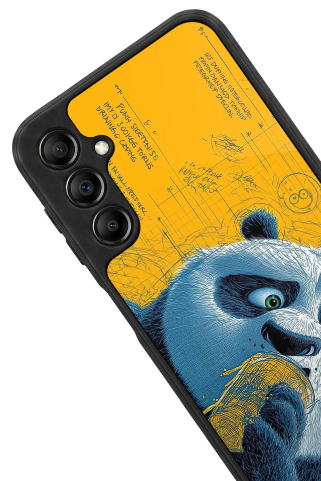 Samsung Galaxy A14 Uyumlu Kung Fu Panda Tasarımlı Glossy Premium Kılıf