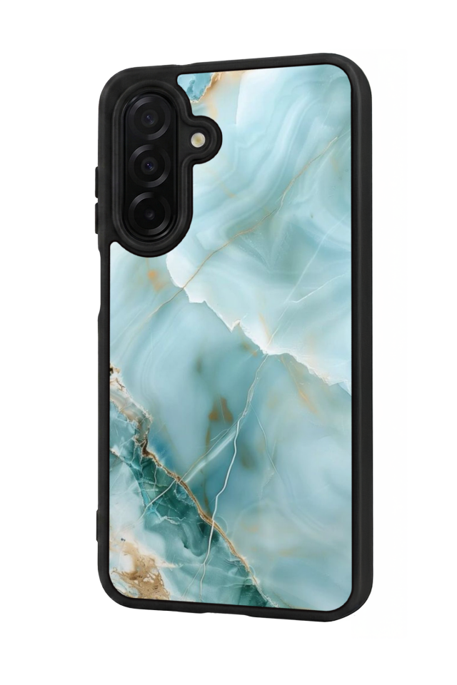 Samsung Galaxy A36 Uyumlu Mermer Marble Tasarımlı Glossy Premium Kılıf
