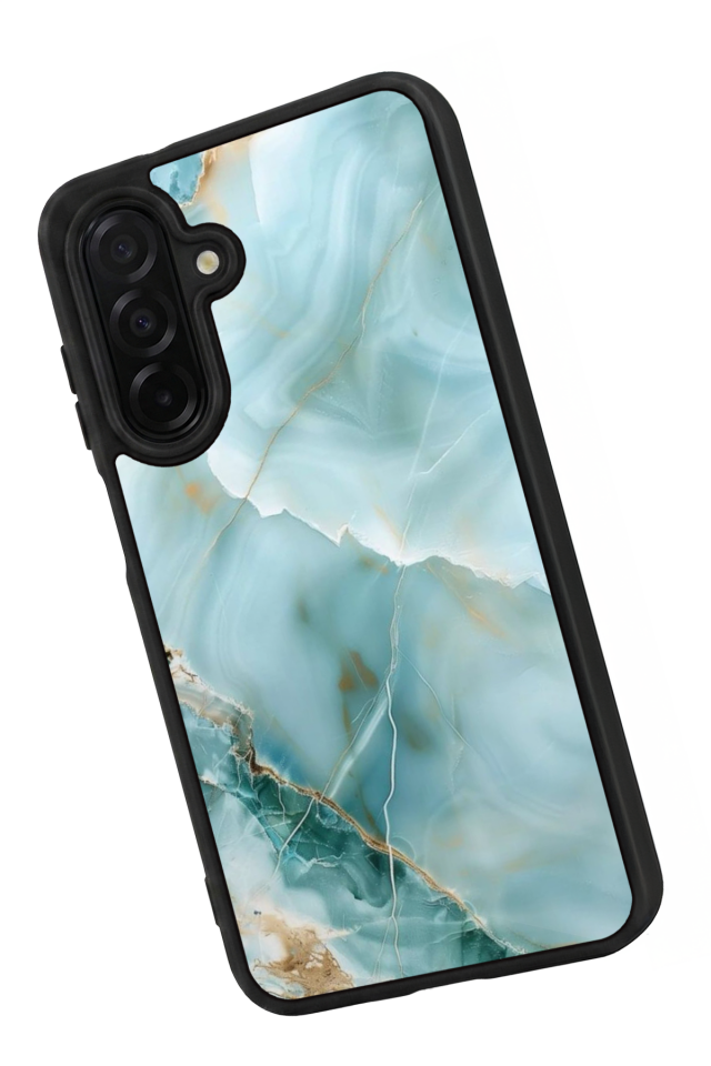 Samsung Galaxy A36 Uyumlu Mermer Marble Tasarımlı Glossy Premium Kılıf