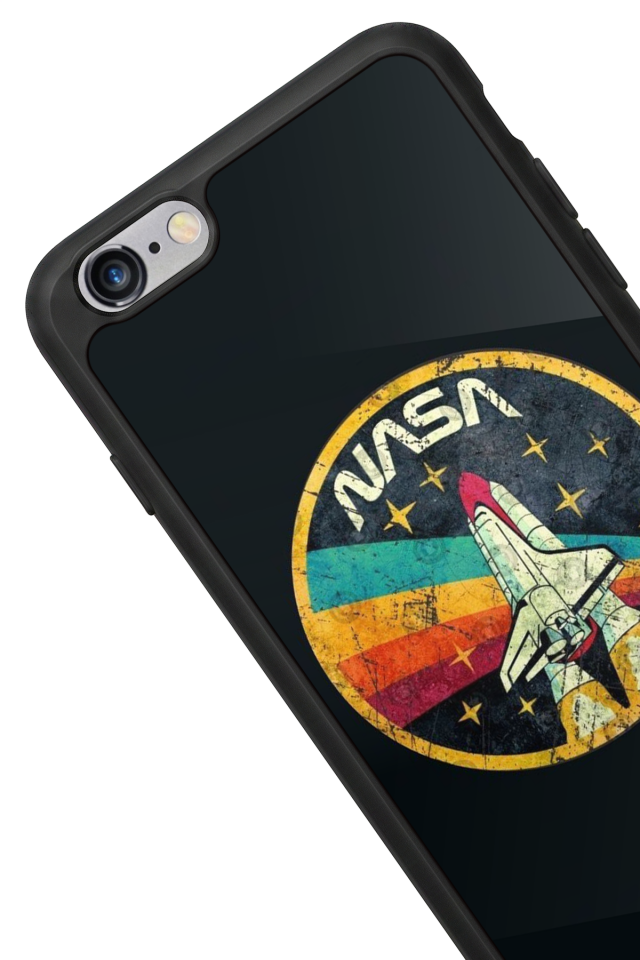 iPhone 6 Plus Uyumlu Nasa Tasarımlı Glossy Premium Kılıf