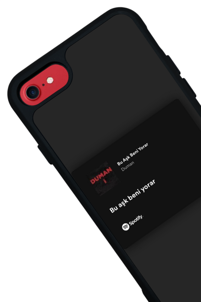 iPhone SE Uyumlu Sarki Sozleri Tasarımlı Glossy Premium Kılıf