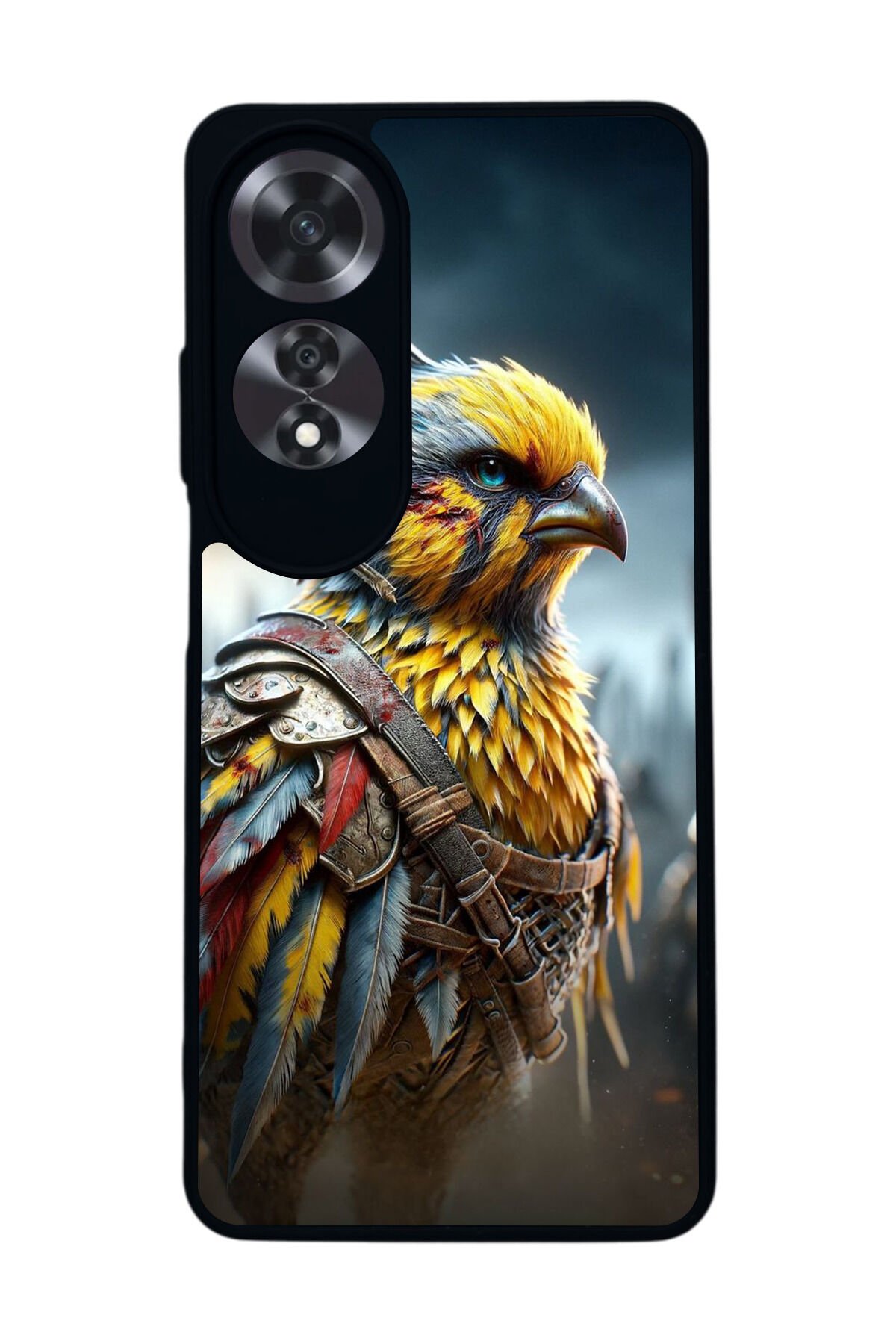 Oppo A60 Mat Siyah uyumlu Kılıf – Yumuşak Silikon, Koruyucu, Şok Emici Kapak