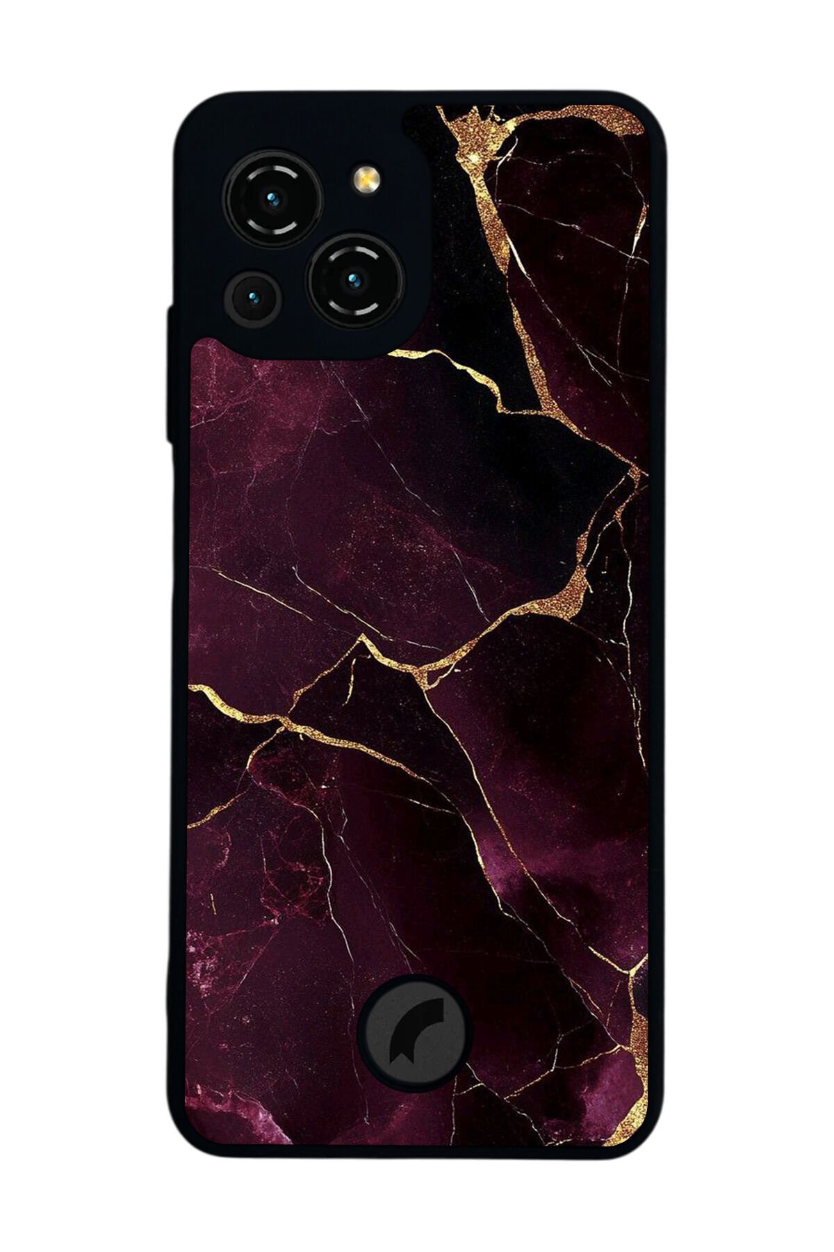 Reeder S23 Pro Max Uyumlu Mermer Marble Tasarımlı Glossy Premium Kılıf