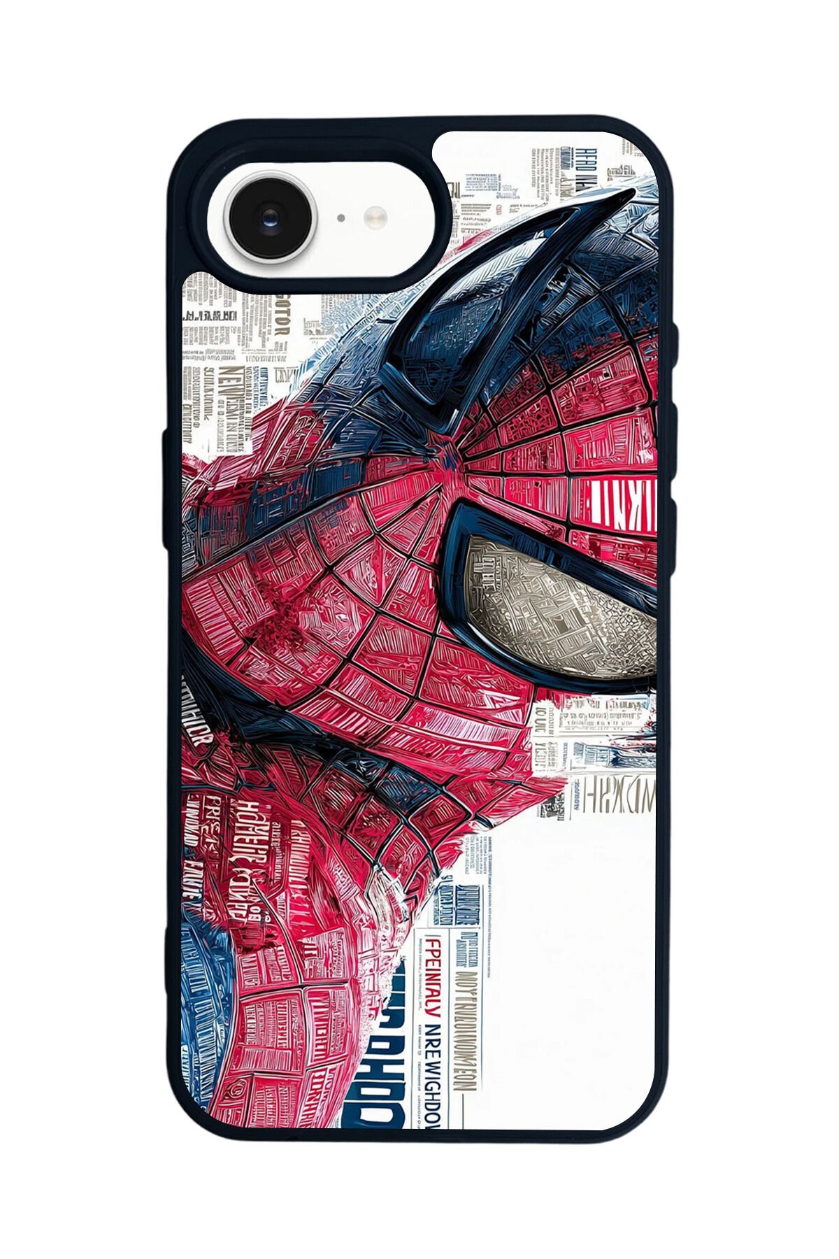 iPhone 16E Uyumlu Spider Man ( Örümcek Adam ) Tasarımlı Glossy Premium Kılıf