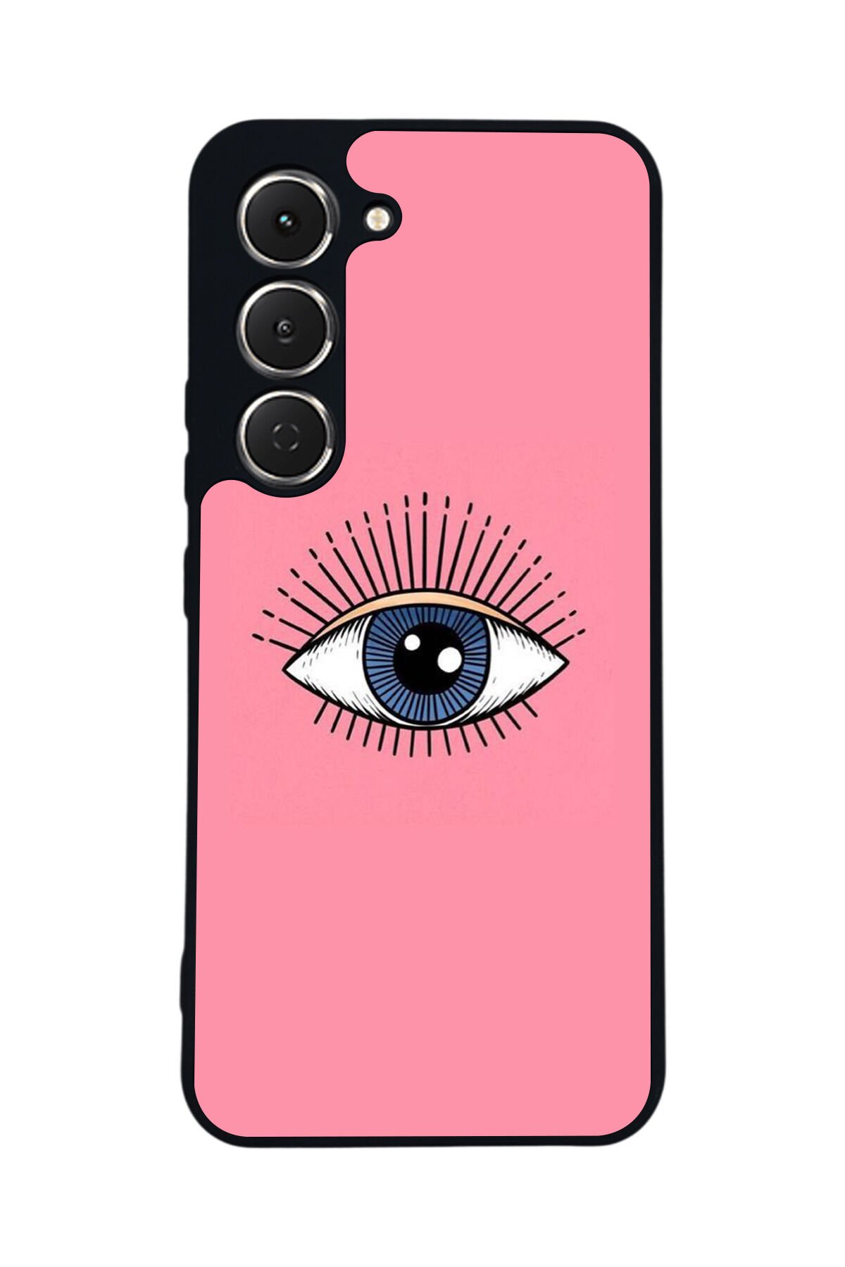 Tecno Spark 40 Pro Uyumlu Göz Tasarımlı Glossy Premium Kılıf