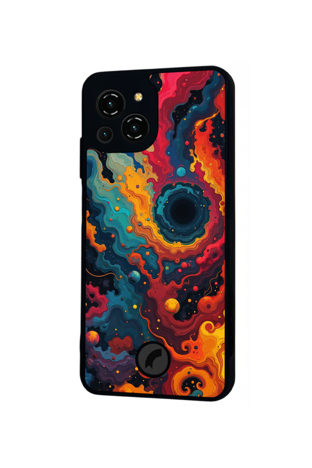 Reeder S23 Pro Max Uyumlu Abstract Tasarımlı Glossy Premium Kılıf