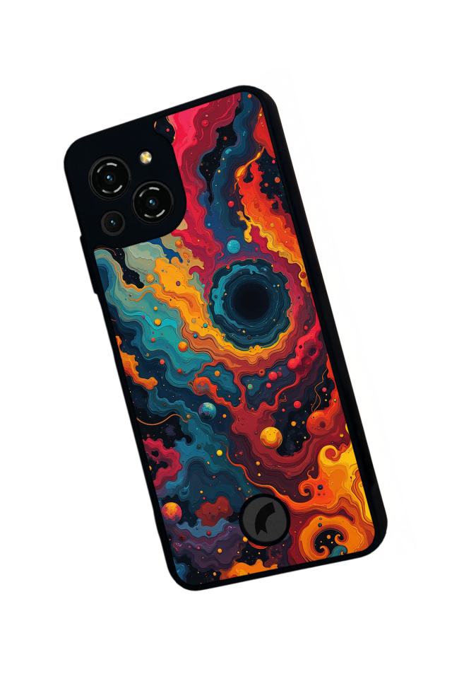 Reeder S23 Pro Max Uyumlu Abstract Tasarımlı Glossy Premium Kılıf