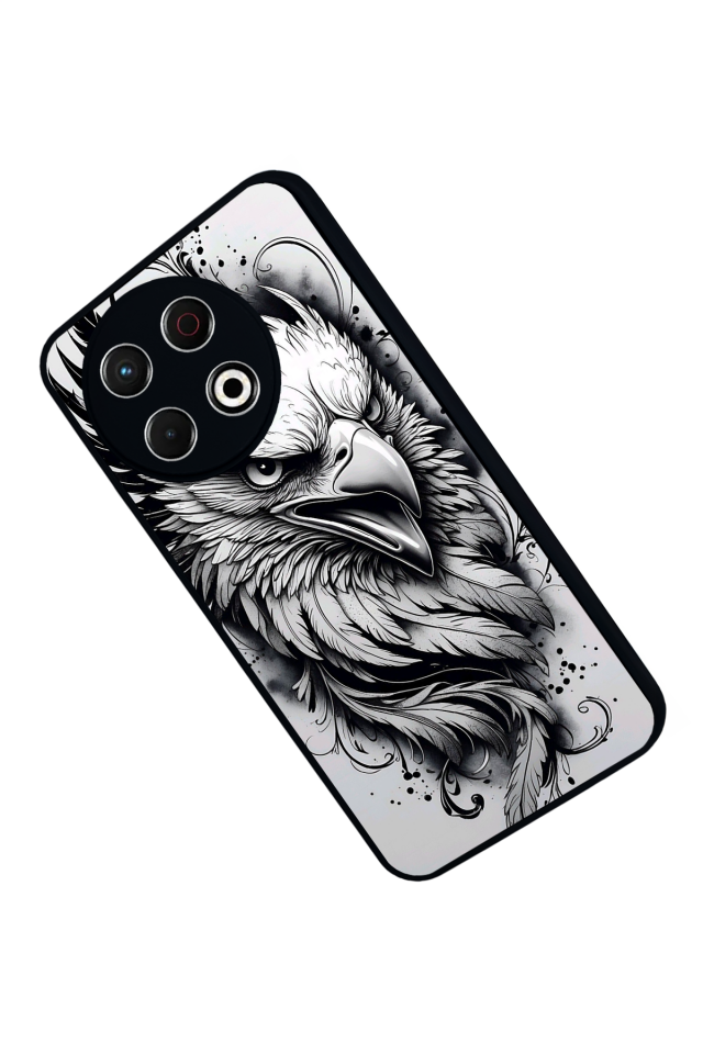 Tecno Spark 30 Pro Uyumlu Besiktas Tasarımlı Glossy Premium Kılıf