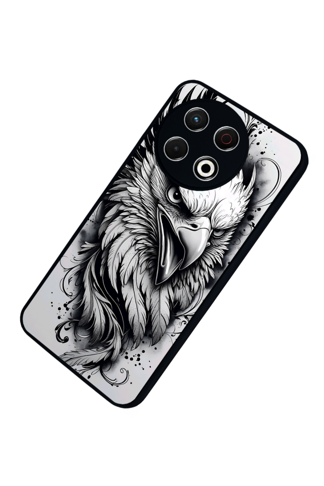 Tecno Spark 30 Pro Uyumlu Besiktas Tasarımlı Glossy Premium Kılıf