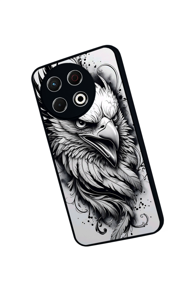 Tecno Spark 30 Pro Uyumlu Besiktas Tasarımlı Glossy Premium Kılıf