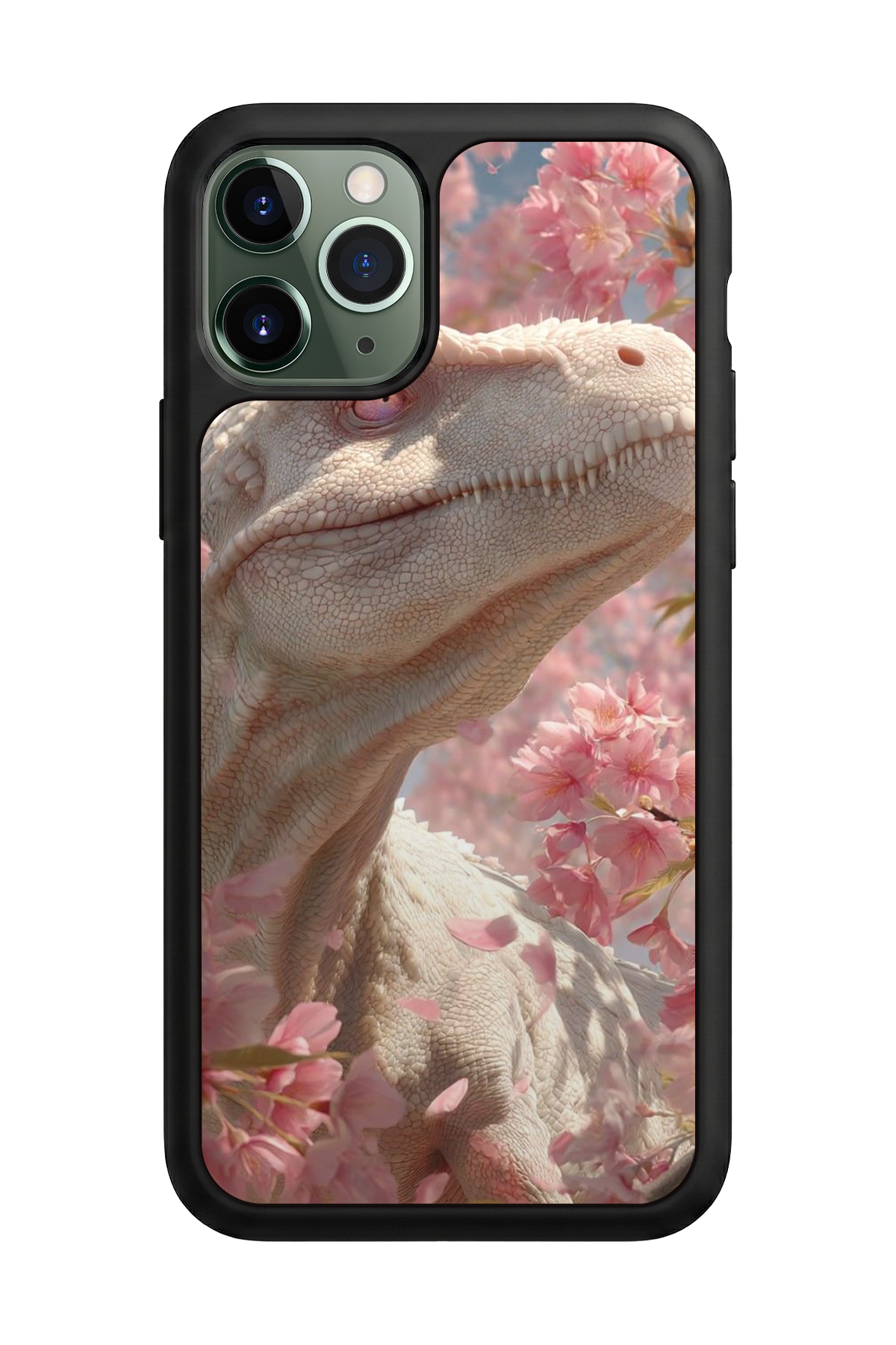 iPhone 11 Pro Uyumlu Dinazor Tasarımlı Glossy Premium Kılıf