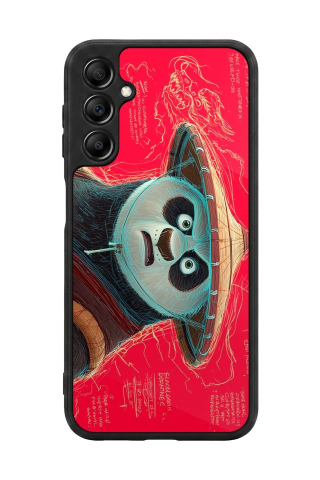 Samsung Galaxy A14 Uyumlu Kung Fu Panda Tasarımlı Glossy Premium Kılıf