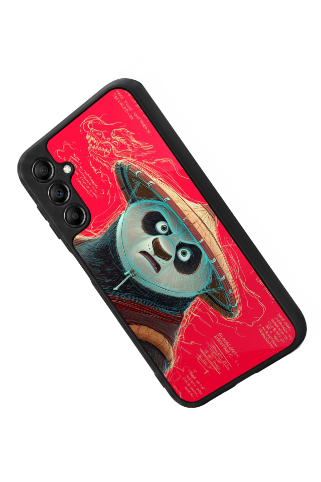 Samsung Galaxy A14 Uyumlu Kung Fu Panda Tasarımlı Glossy Premium Kılıf