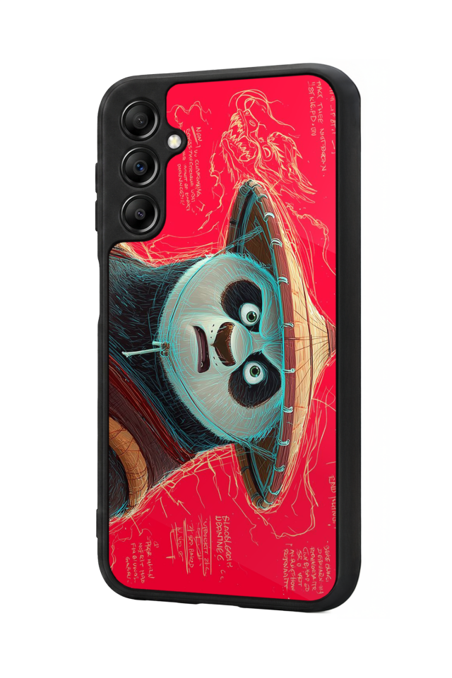 Samsung Galaxy A14 Uyumlu Kung Fu Panda Tasarımlı Glossy Premium Kılıf