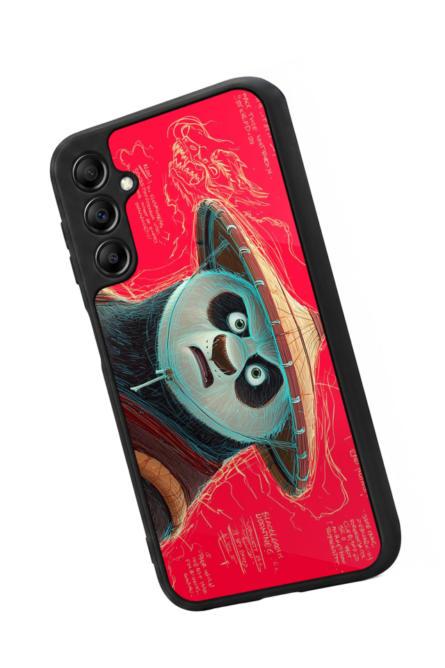 Samsung Galaxy A14 Uyumlu Kung Fu Panda Tasarımlı Glossy Premium Kılıf