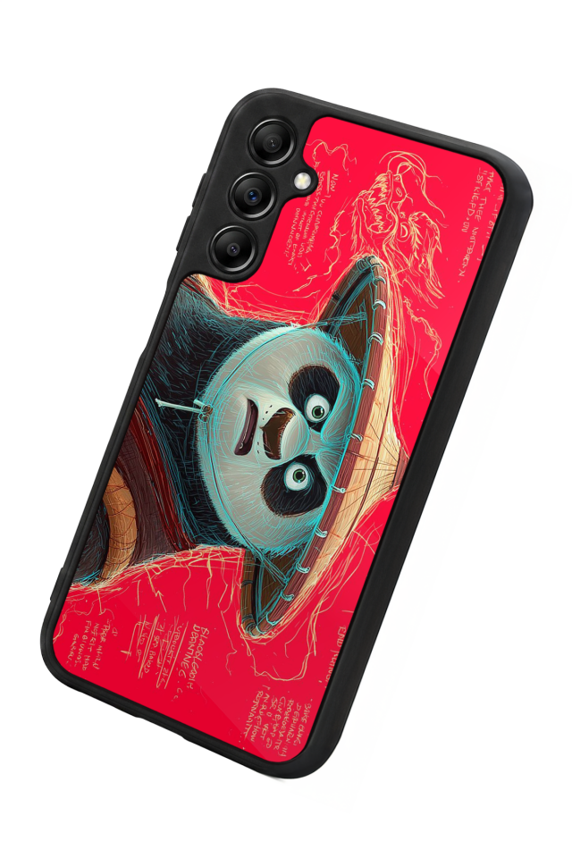 Samsung Galaxy A14 Uyumlu Kung Fu Panda Tasarımlı Glossy Premium Kılıf