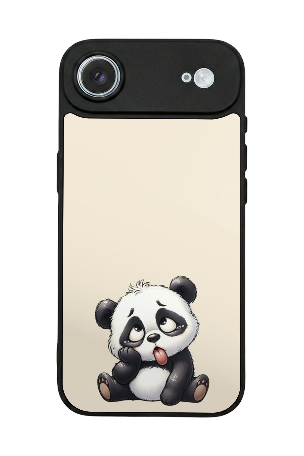 iPhone 17 Air Uyumlu Panda Tasarımlı Glossy Premium Kılıf