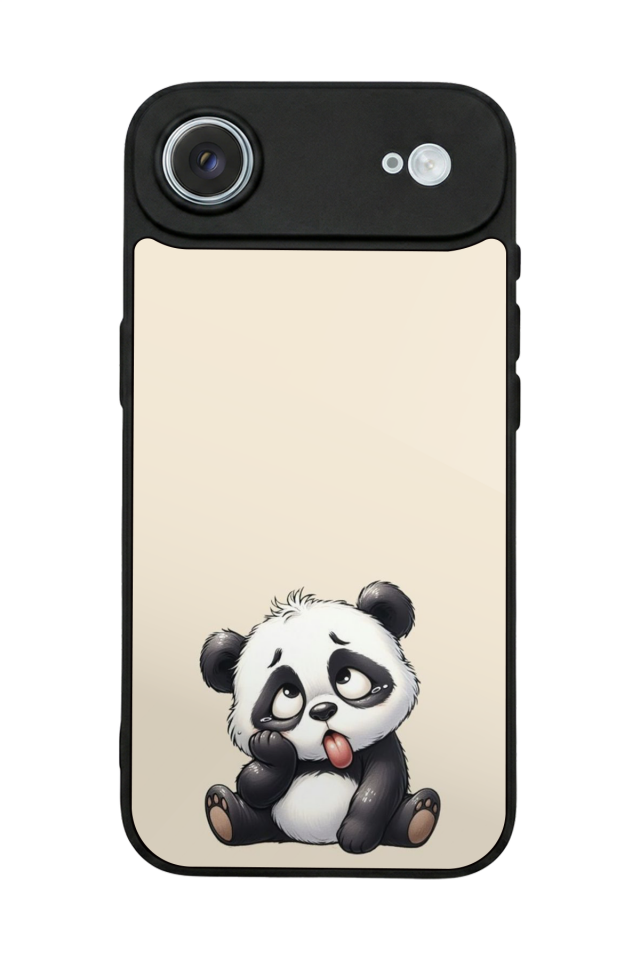 iPhone 17 Air Uyumlu Panda Tasarımlı Glossy Premium Kılıf