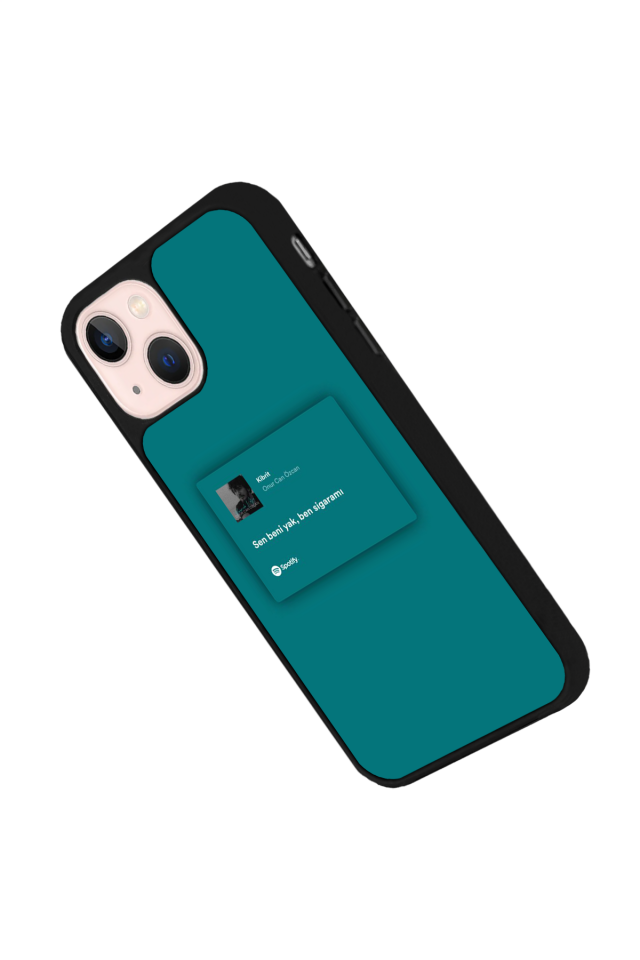 iPhone 15 Uyumlu Sarki Sozleri Tasarımlı Glossy Premium Kılıf