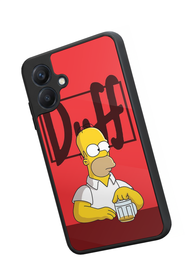 Samsung Galaxy A07 Uyumlu The Simpsons Tasarımlı Glossy Premium Kılıf