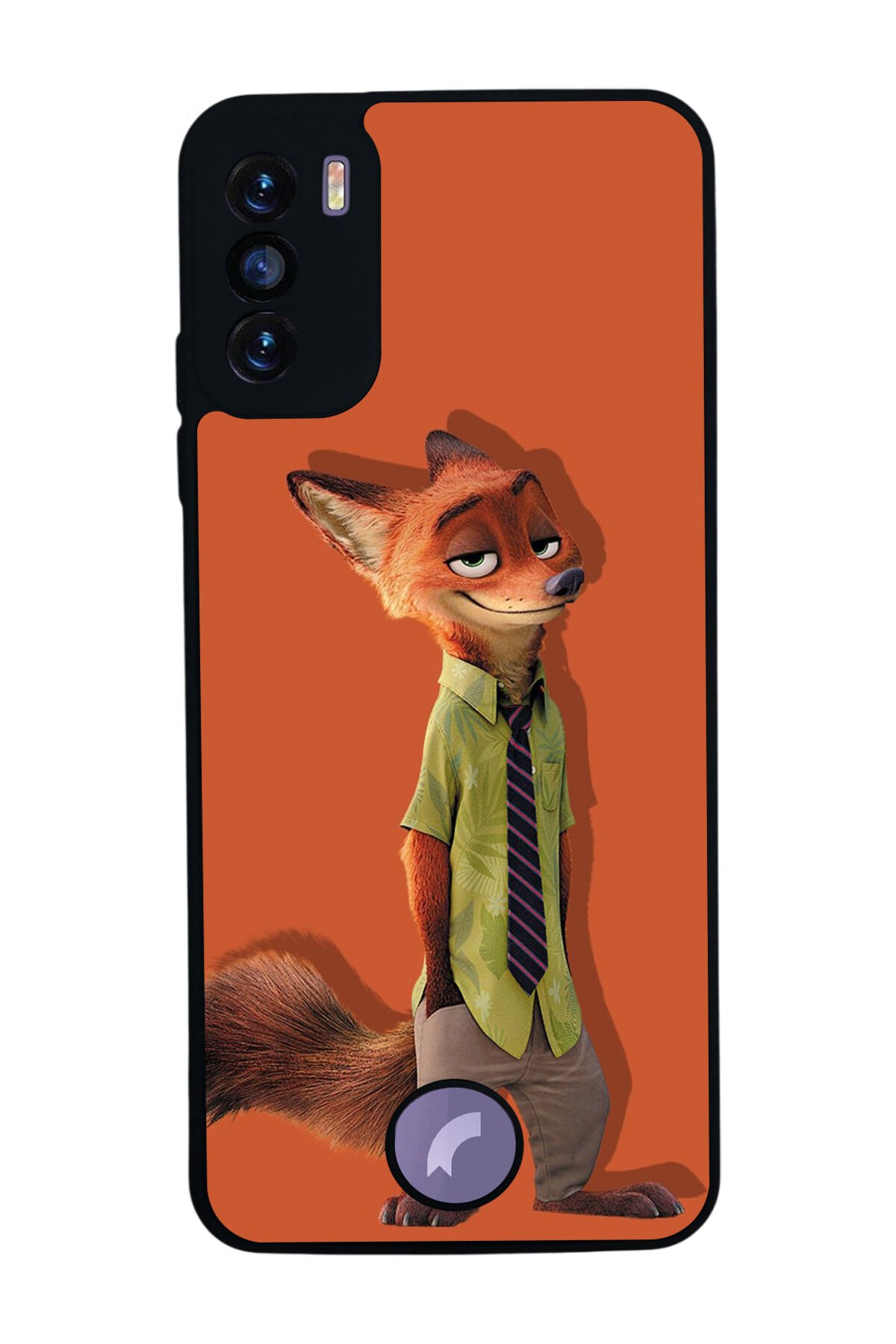 Reeder S19 Max Pro S Uyumlu Zootropolis Tasarımlı Glossy Premium Kılıf