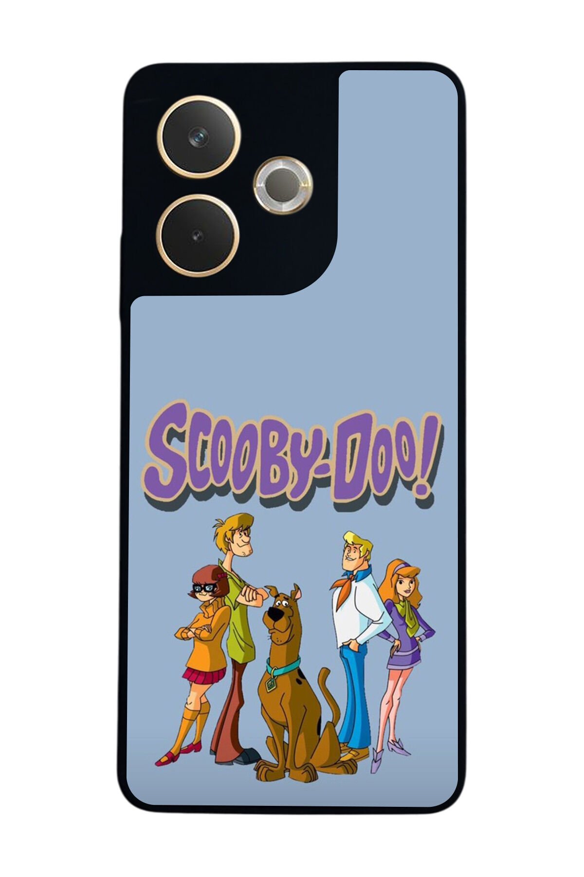 Oppo A5 Pro Uyumlu Scooby Doo Tasarımlı Glossy Premium Kılıf