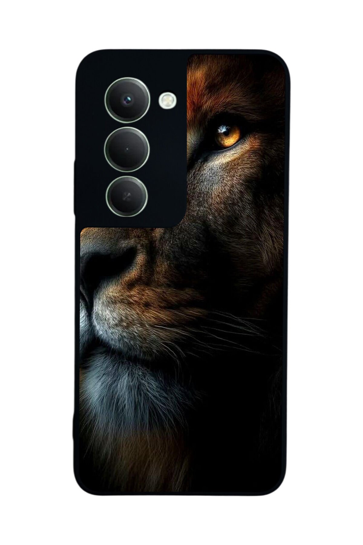 Xiaomi Redmi 15 5G Uyumlu Aslan Tasarımlı Glossy Premium Kılıf