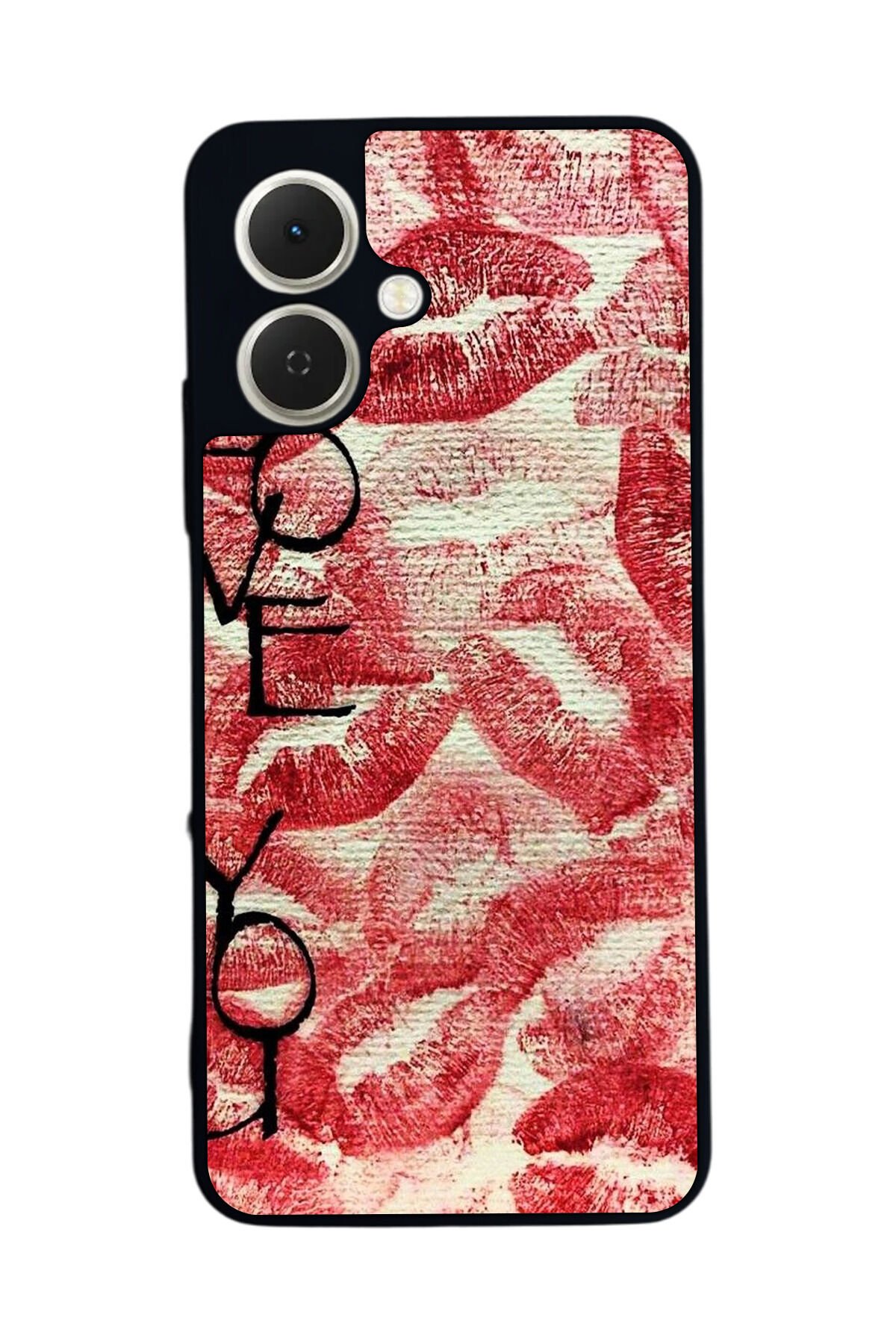 Tecno Spark GO 2 Uyumlu Dudak Tasarımlı Glossy Premium Kılıf