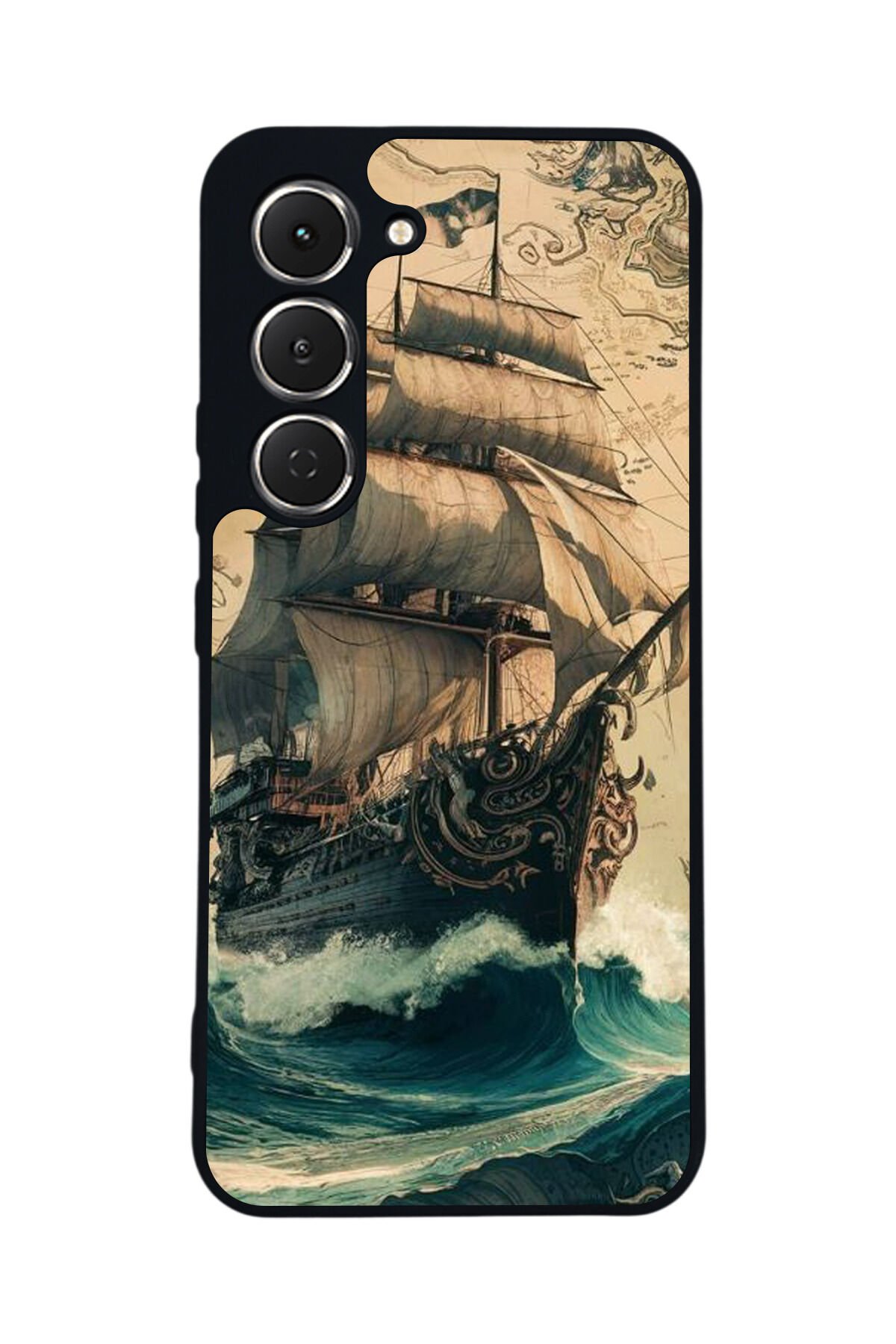 Tecno Spark 40 Pro Uyumlu Korsan Tasarımlı Glossy Premium Kılıf