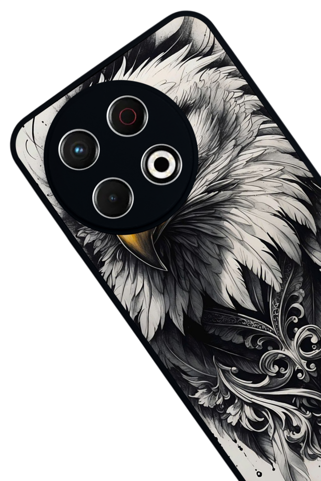 Tecno Spark 30 Pro Uyumlu Besiktas Tasarımlı Glossy Premium Kılıf