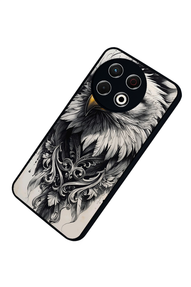 Tecno Spark 30 Pro Uyumlu Besiktas Tasarımlı Glossy Premium Kılıf