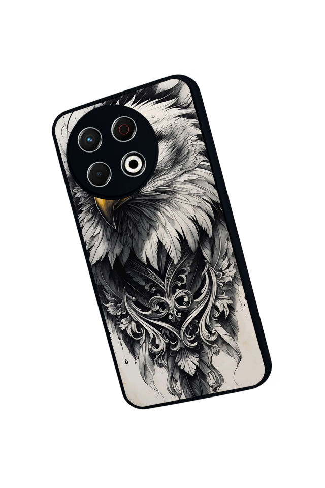 Tecno Spark 30 Pro Uyumlu Besiktas Tasarımlı Glossy Premium Kılıf